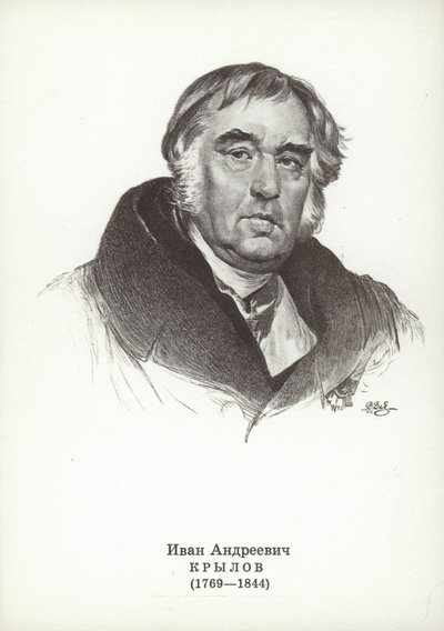 Ivan Krylov, favolista russo da Karl Pavlovich Bryullov